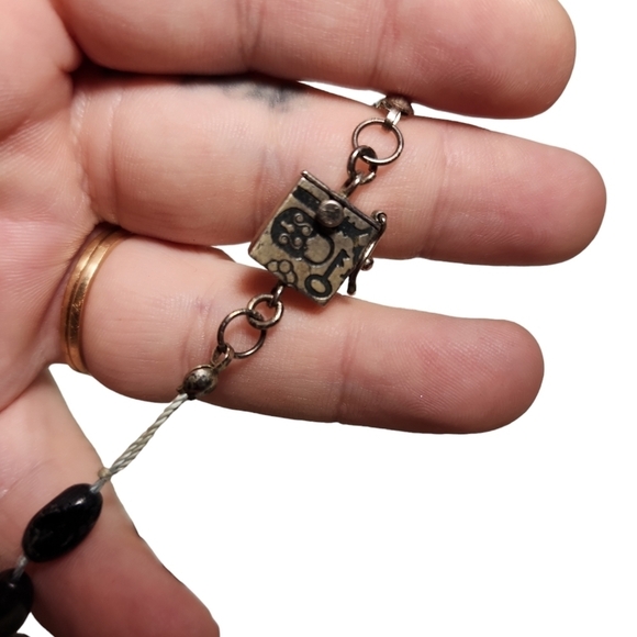 Beads & Buttons Folk Art Necklace - Picture 4 of 6